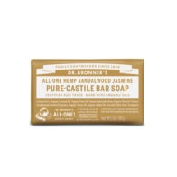 Dr. Bronner's Sandalwood & Jasmine Pure Castile Bar Soap