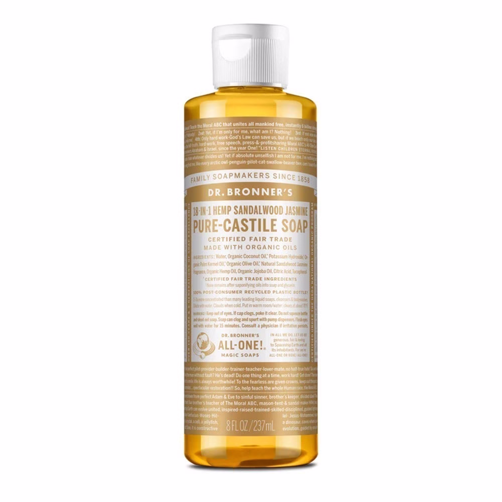 Dr Bronner's - Sandalwood & Jasmine Pure Castile Soap 237ml