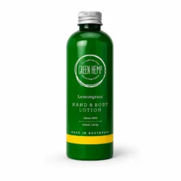 GREEN Hemp - Hand & Body Lotion Lemongrass 200ml
