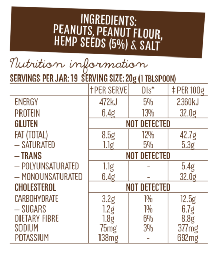 Mayvers - Protein+ Peanut Butter with Hemp Seeds - Image 2