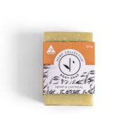 Hemp collective oatmeal nourishing soap on white background