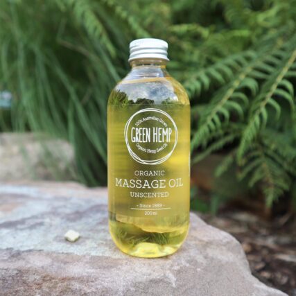 GREEN Hemp - Hemp Massage Oil 200ml - Image 4