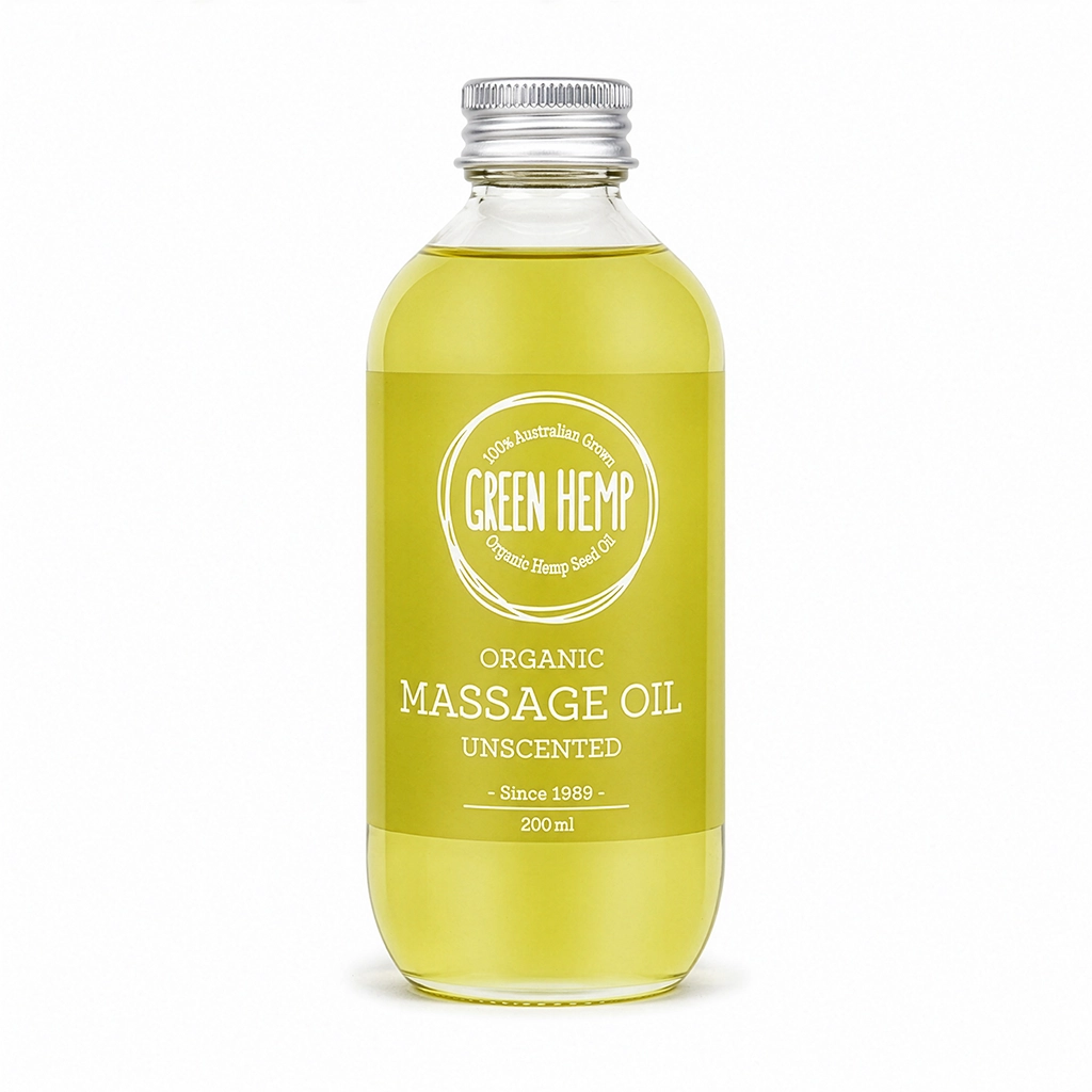 GREEN Hemp - Hemp Massage Oil 200ml