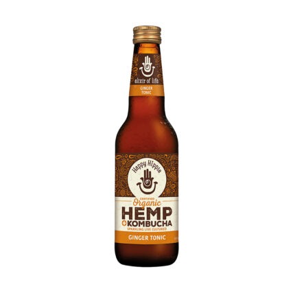 Happy Hippie - Hemp Kombucha Ginger Tonic 330ml