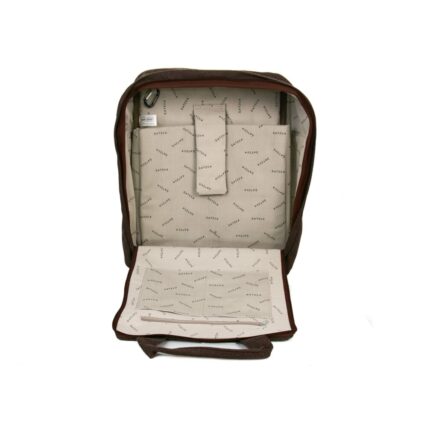 Sativa - All Purpose Hemp Backpack Khaki - Image 6