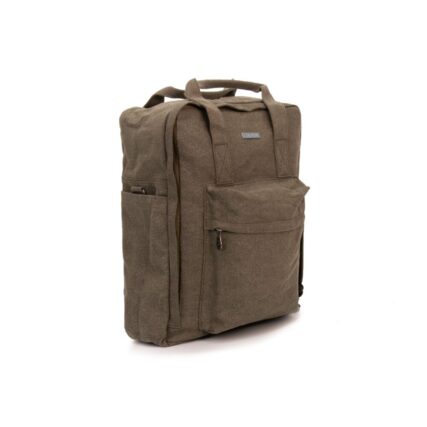 Sativa - All Purpose Hemp Backpack Khaki - Image 3