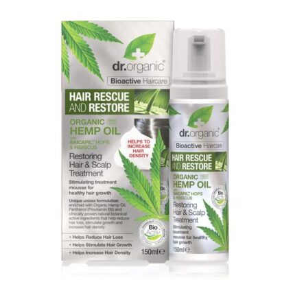 Dr Organic- Restoring Hemp Scalp Treatment 150ml