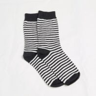 Hemp Clothing Australia - Daily Socks - Black Stripe