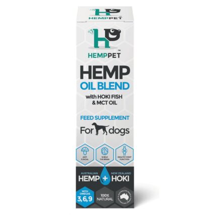 Hemp Pet - Hemp Oil Blend with Hoki Fish & MCT Oil for Dogs 100ml - Image 2