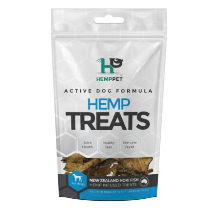 HempPet - New Zealand Hoki Fish Hemp Infused Treats for Cats 70g