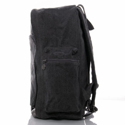 sativa adventurer backpack he-012 grey on white background side view