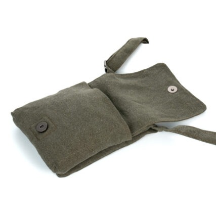 Sativa Metro Hemp Bag in Khaki Open Front