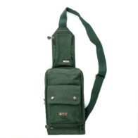 Sativa Sling Hemp Bag in Green