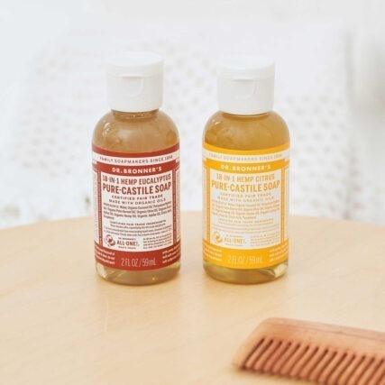 Dr. Bronner's Citrus Pure Castile Soap 59ml - Image 8