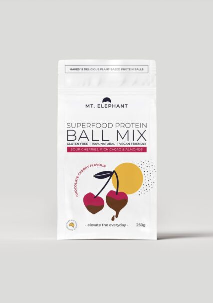 Mt Elephant - Choc Cherry Protein Ball Mix Cherry, Cacao, Almond 250g