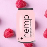 Plus Hemp - Vitamin Water Restore Raspberry and Mango 330ml