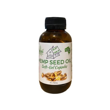 Hemp Shack - Hemp Seed Oil Capsules 120x750mg