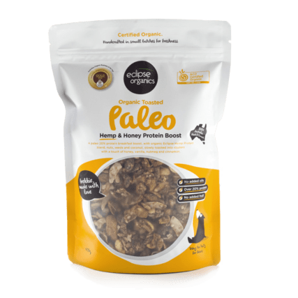 Eclipse Wholefoods - Power Paleo Toasted Hemp & Nut  -425g