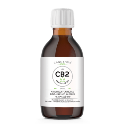 Cannanda - CB2 Terpene Infused Hemp Seed Oil 240ml