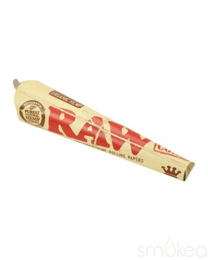 RAW - King Size Organic Hemp Cone Papers 3pk