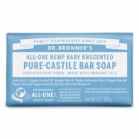 Dr Bronner's - Baby Unscented Pure Castile Bar Soap