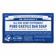 Dr. Bronner's Peppermint Pure Castile Bar Soap