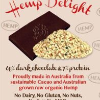 Little Zebra Chocolates - Hemp Delight Chocolate Dark 68%