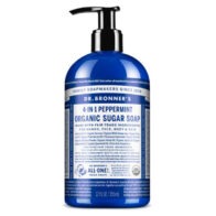 Dr. Bronner's 4-in-1 Organic Sugar Pump Soap Peppermint 355ml