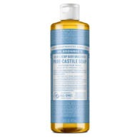 Dr Bronner's - Baby Unscented Pure Castile Soap 473 ml