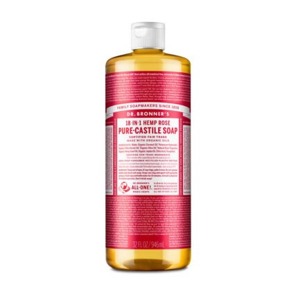 Dr Bronner's - Rose Pure Castile Soap 946ml