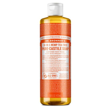 Dr Bronner's - Tea Tree Pure Castile Soap 473 ml