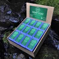 GREEN Hemp - Lavender Soap Box 36pcs