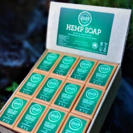 GREEN Hemp - Lemongrass Soap Box 36pcs