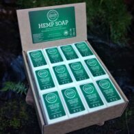GREEN Hemp - Lavender Soap Box 36pcs