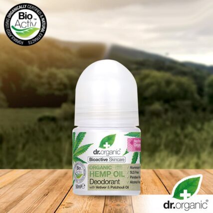 Dr Organic - Hemp Deodorant 50ml - Image 3
