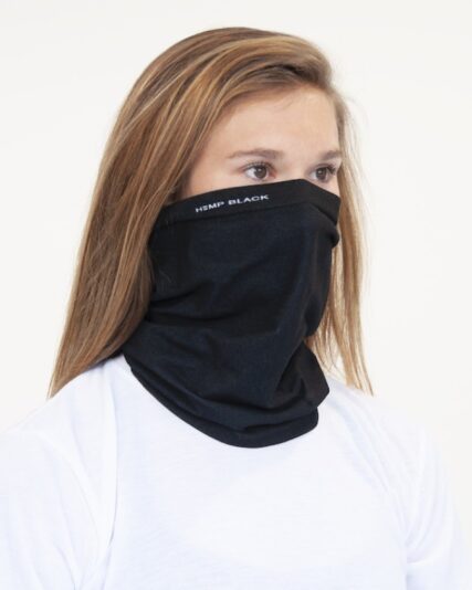 Ananda Health - Hemp Black Fusion / FLEX GAITER Face Mask - ONE SIZE