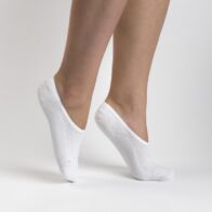 Hemp Clothing Australia - Hemp Hidden Socks White
