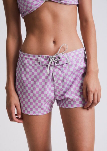 Afends - Carlo Hemp Recycled Check Boardshorts - Candy Check