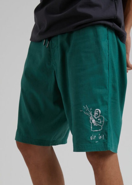 Afends - Rip In Hemp Boardshorts - Forest