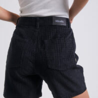 Afends - Shelby Hemp Corduroy Shorts - Black Check