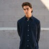 Hemp Clothing Australia - Men's Long Sleeve Newtown Shirt - Image 9
