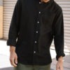 Hemp Clothing Australia - Men's Long Sleeve Newtown Shirt - Image 7