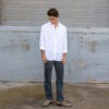 Hemp Clothing Australia - Men's Long Sleeve Newtown Shirt - Image 3
