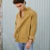 Hemp Clothing Australia Mens Newtown Long-Sleeve Hemp Shirt