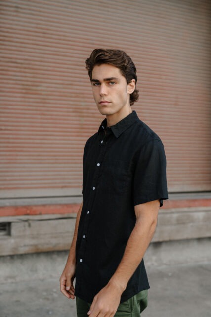 Hemp Clothing Australia - Men's Short Sleeve Newtown Shirt