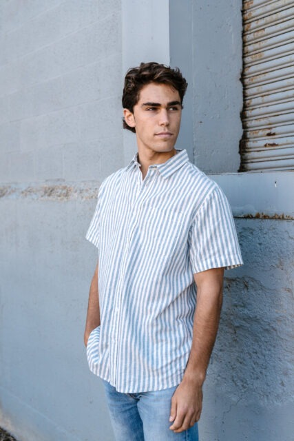 Hemp Clothing Australia - Men's Short Sleeve Newtown Shirt - Image 9
