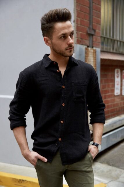 Hemp Clothing Australia - Men's Heritage Shirt - Image 10