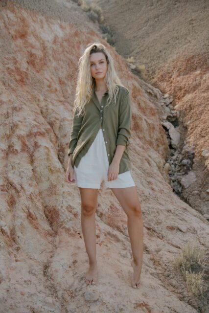 Hemp Clothing Australia - Women's Stirling Shirt - Image 6