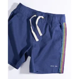 Yeah Life - Shaka-Ma-Rainbow Kids Hemp Recycled Boardshorts