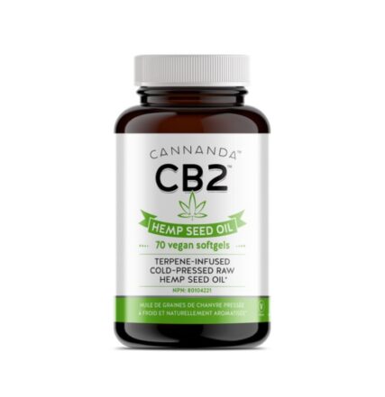 Cannanda- CB2 Hemp Seed Oil Capsules